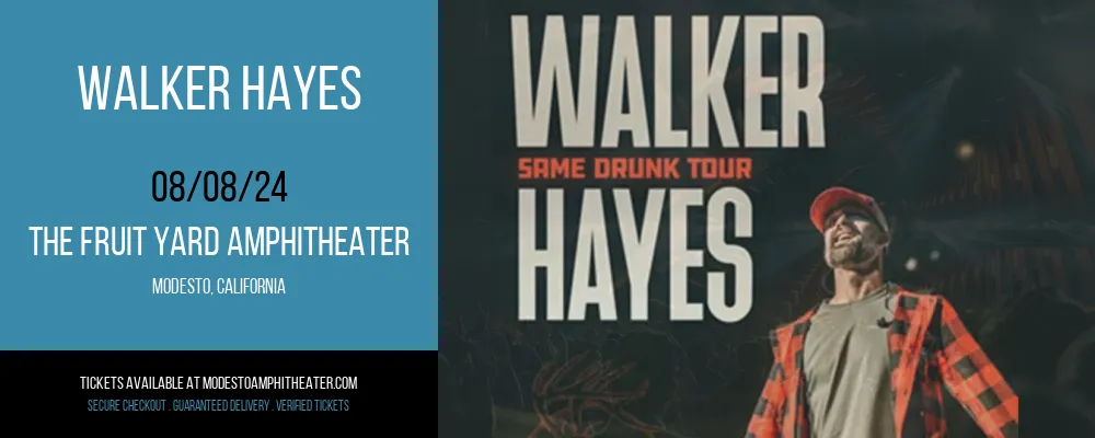 Walker Hayes at The Fruit Yard Amphitheater