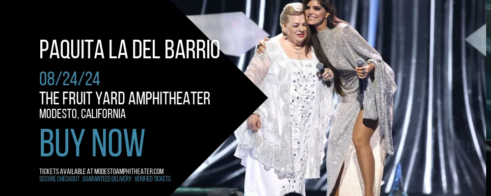 Paquita La Del Barrio at The Fruit Yard Amphitheater